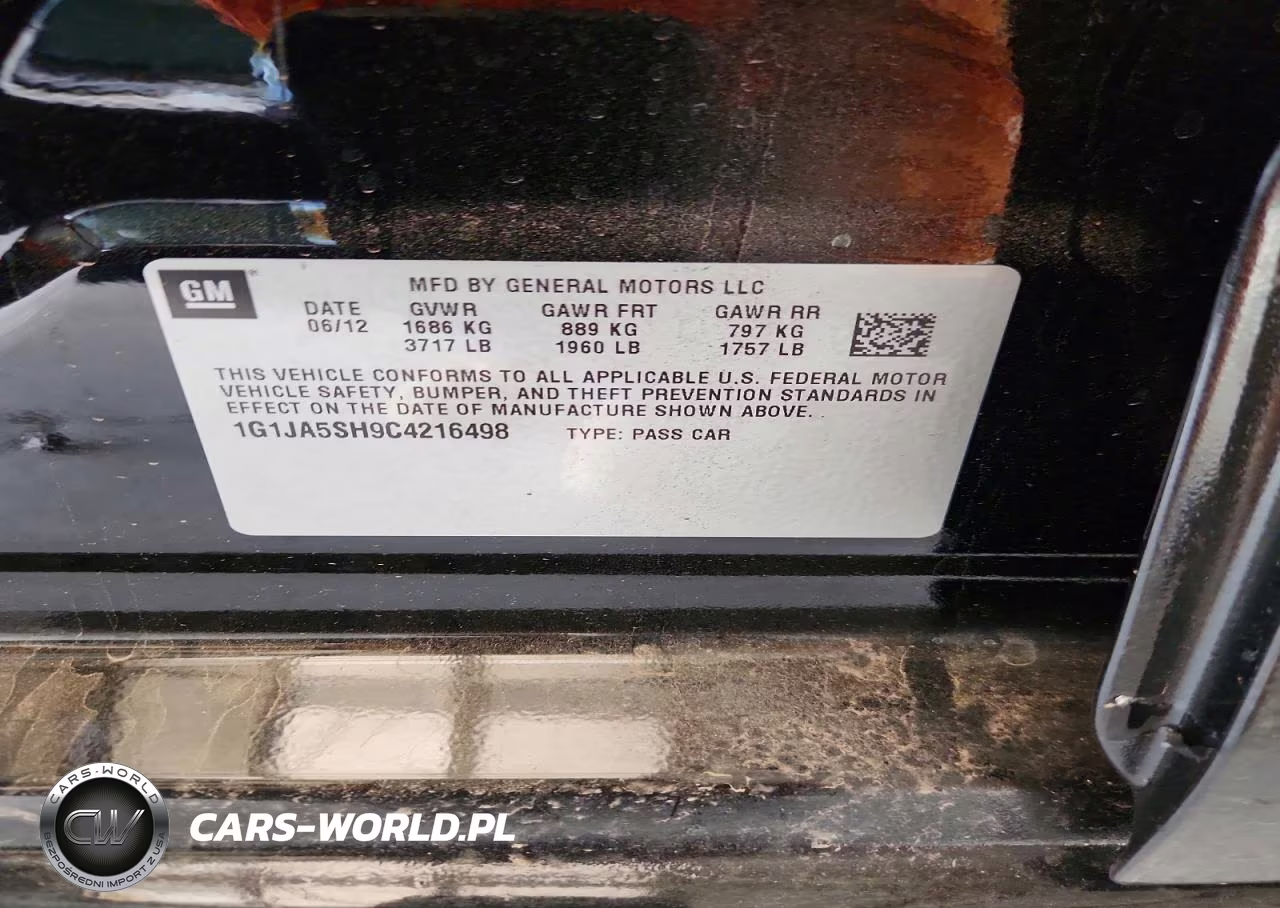 2012 Chevrolet Sonic 2Ls VIN:1G1JA5SH9C4216498 - 12