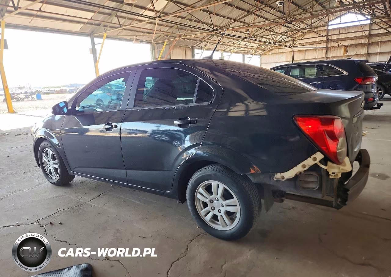 2012 Chevrolet Sonic 2Ls VIN:1G1JA5SH9C4216498 - 2