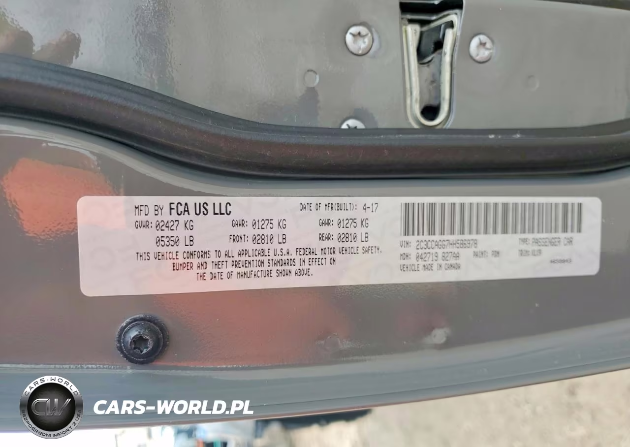 2017 Chrysler 300 S VIN:2C3CCAGG7HH586978 - 12