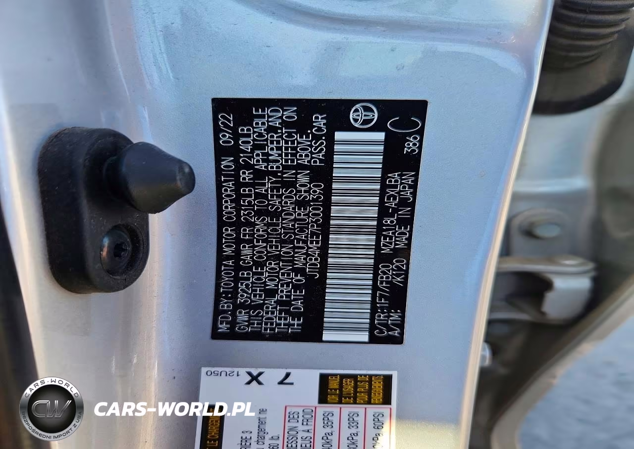2023 Toyota Corolla Le VIN:JTDB4MEE7P3001390 - 13