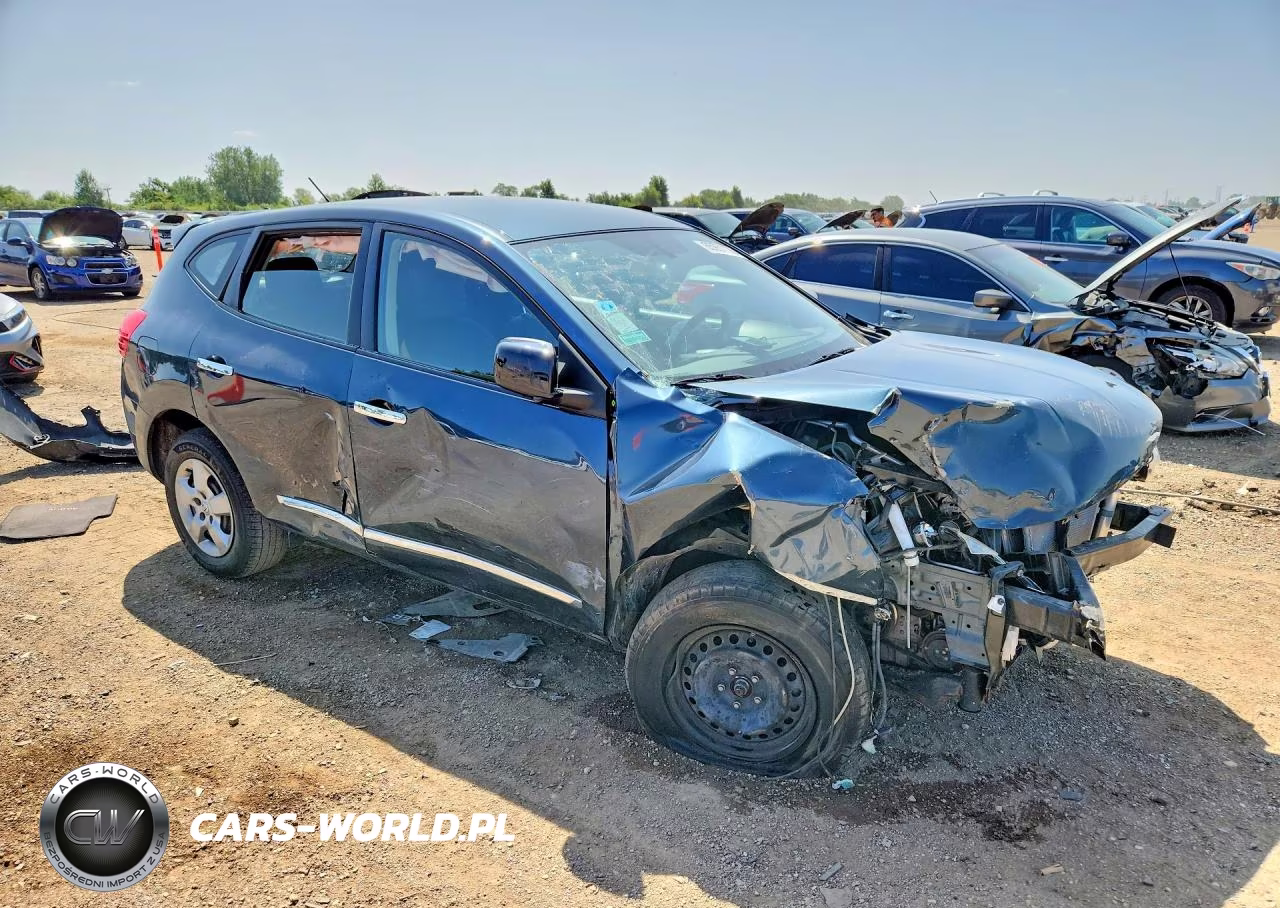 2013 Nissan Rogue S VIN:JN8AS5MV9DW600427 - 4