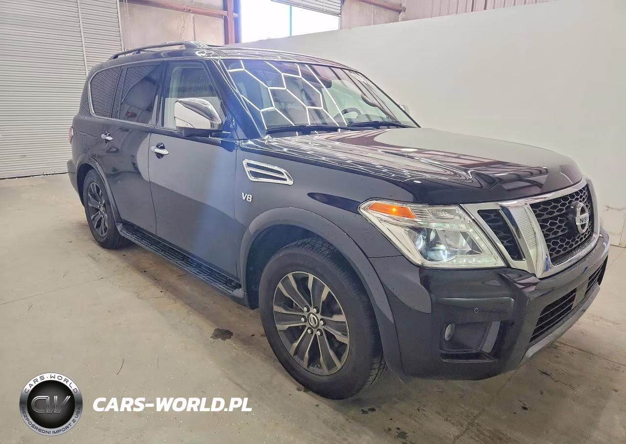 2019 Nissan Armada Platinum VIN:JN8AY2NF8K9352820 - 4