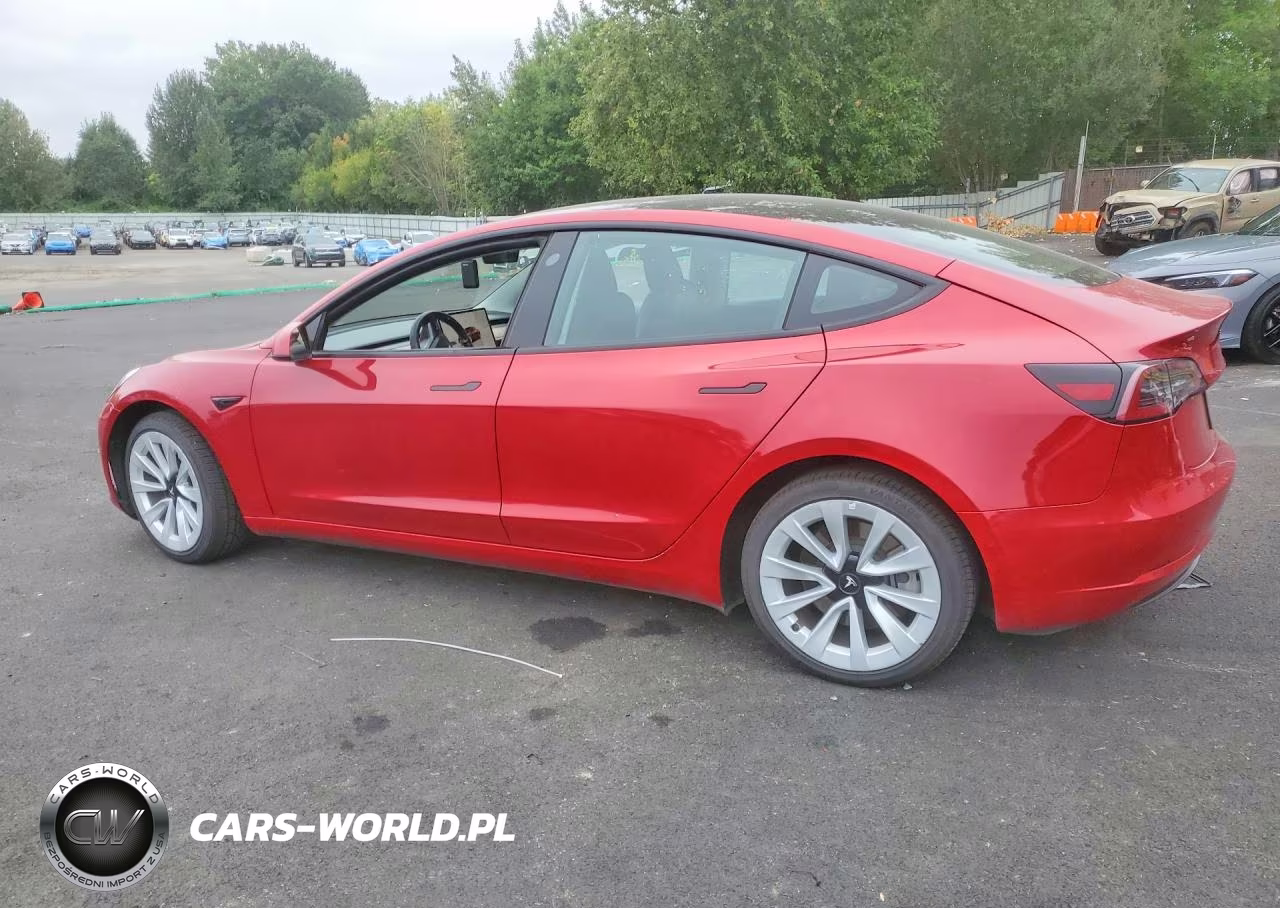 2022 Tesla Model 3 VIN:5YJ3E1EA5NF372240 - 2