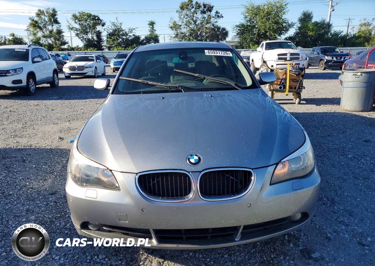 2005 BMW 530 I VIN:WBANA73575B819602 - 5