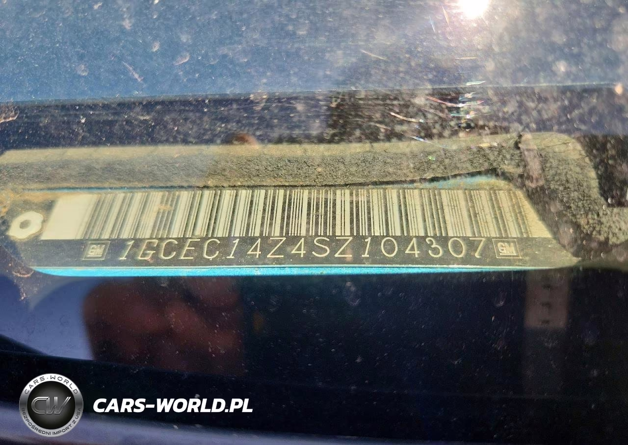 1995 Chevrolet Gmt-400 C1500 VIN:1GCEC14Z4SZ104307 - 12