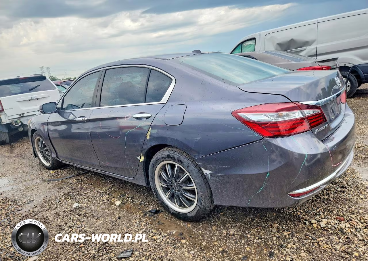 2016 Honda Accord Ex VIN:1HGCR2F7XGA187014 - 2