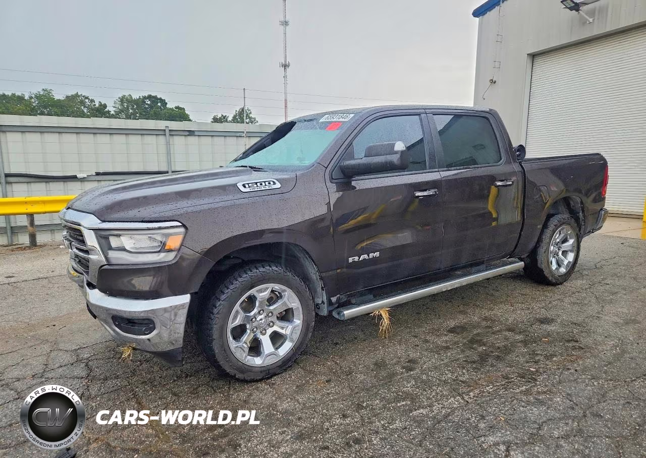 2019 Ram 1500 Big Horn-Lone Star VIN:1C6SRFFT4KN539236 - 1