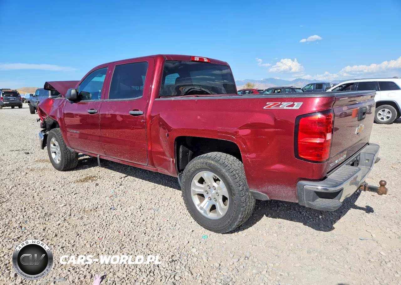 2014 Chevrolet Silverado K1500 Lt VIN:3GCUKREC8EG404203 - 2