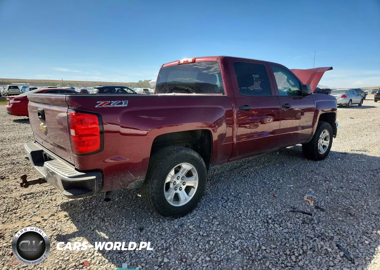 2014 Chevrolet Silverado K1500 Lt VIN:3GCUKREC8EG404203 - 3