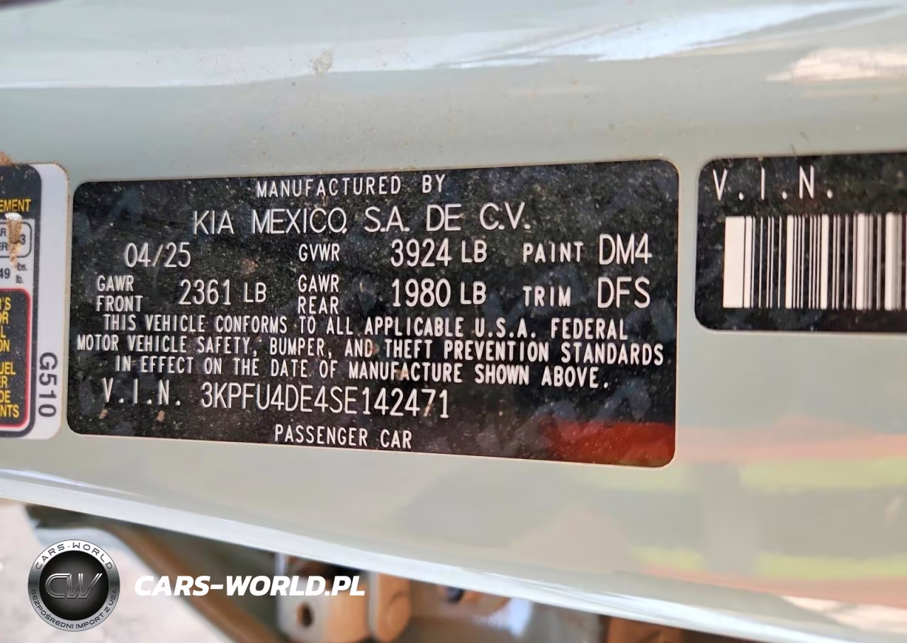 2025 Kia K4 Ex VIN:3KPFU4DE4SE142471 - 12