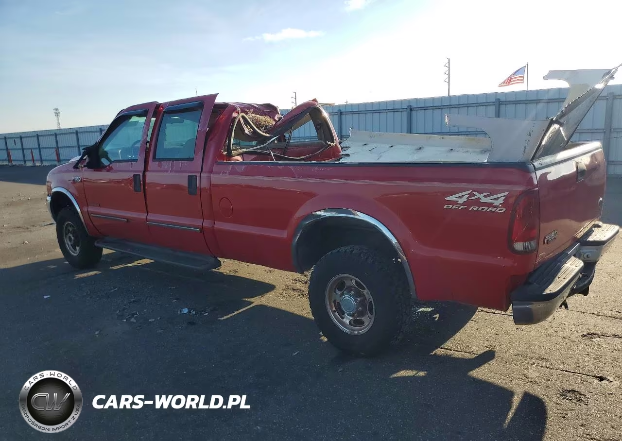 2000 Ford F350 Srw Super Duty VIN:1FTSW31F9YEA19477 - 2
