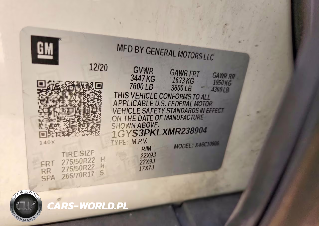 2021 Cadillac Escalade Esv Sport VIN:1GYS3PKLXMR238904 - 13