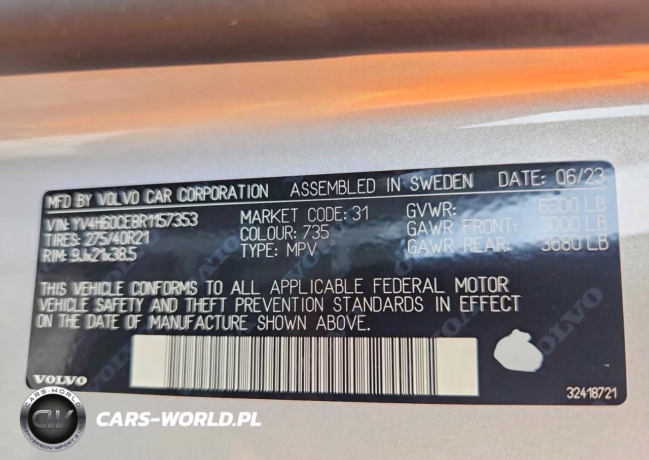 2024 Volvo Xc90 Plus VIN:YV4H60CE8R1157353 - 14