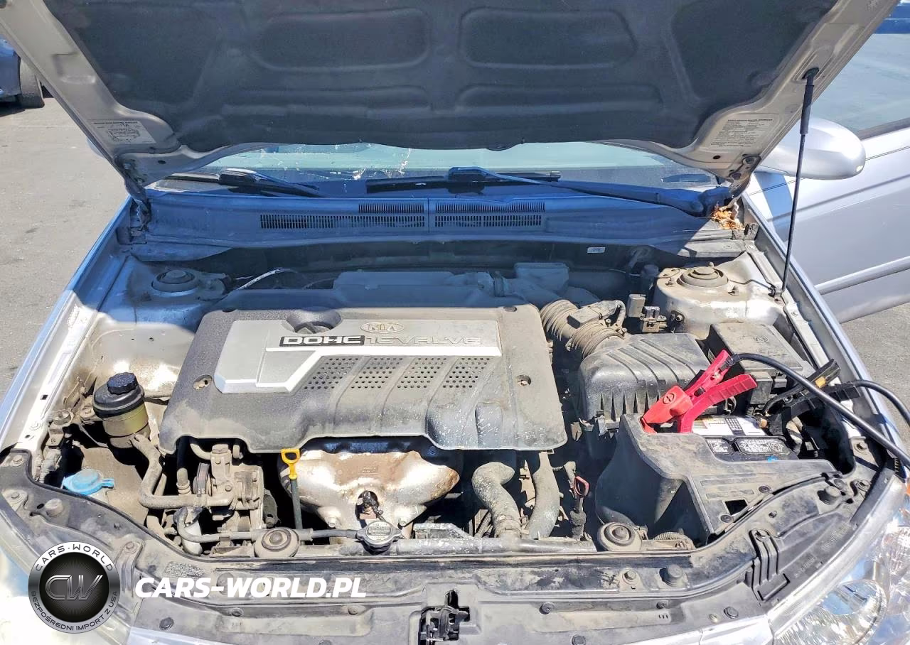 2004 Kia Spectra Lx VIN:KNAFE122145026127 - 11