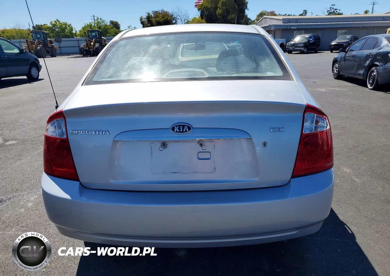 2004 Kia Spectra Lx VIN:KNAFE122145026127 - 6