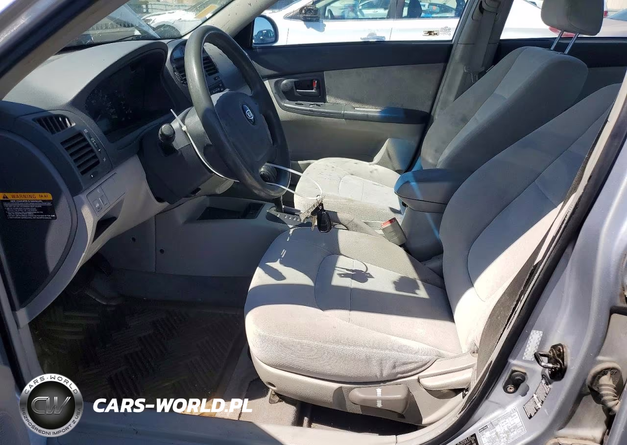 2004 Kia Spectra Lx VIN:KNAFE122145026127 - 7