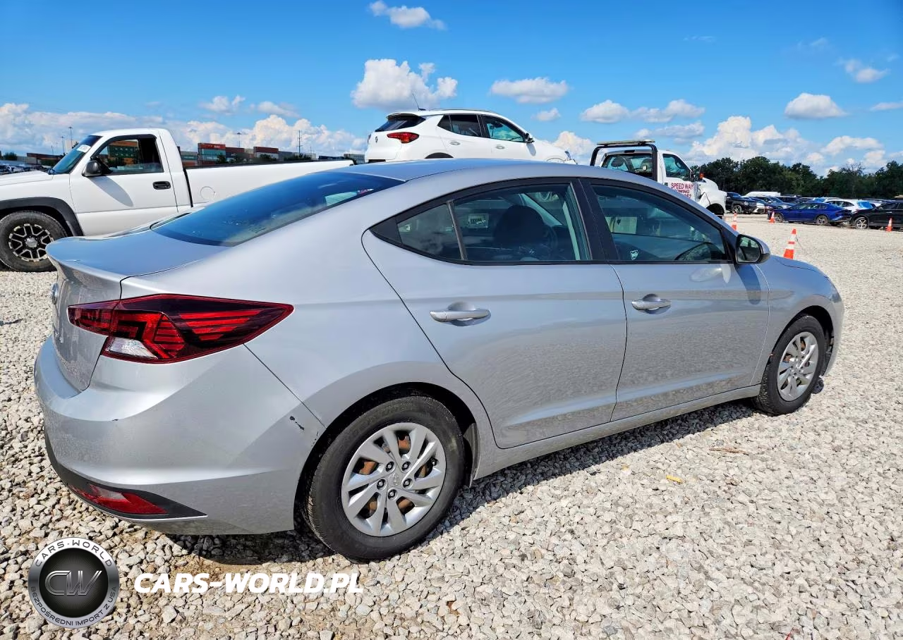 2020 Hyundai Elantra Se VIN:KMHD74LF0LU077156 - 3