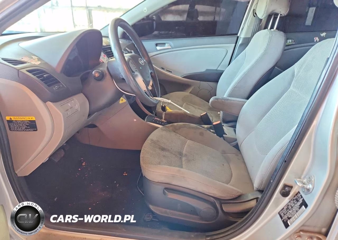 2013 Hyundai Accent Gls VIN:KMHCT4AEXDU558129 - 7