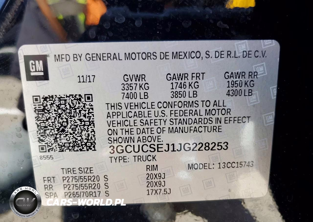 2018 Chevrolet Silverado C1500 Ltz VIN:3GCUCSEJ1JG228253 - 13