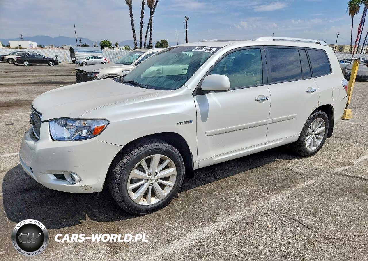2009 Toyota Highlander Hybrid Limited VIN:JTEEW44A292028409 - 1
