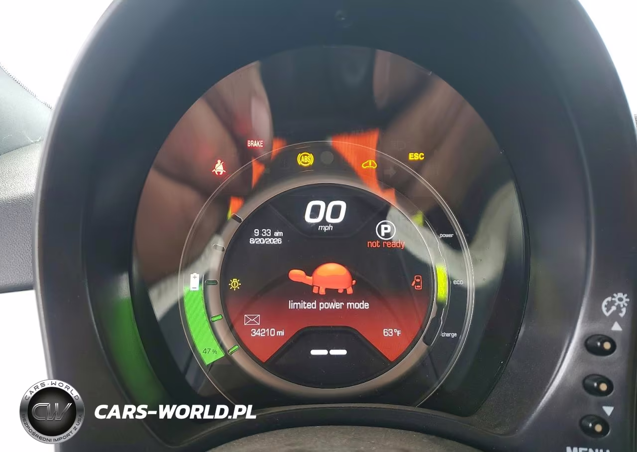 2016 Fiat 500 Electric VIN:3C3CFFGE4GT152395 - 9