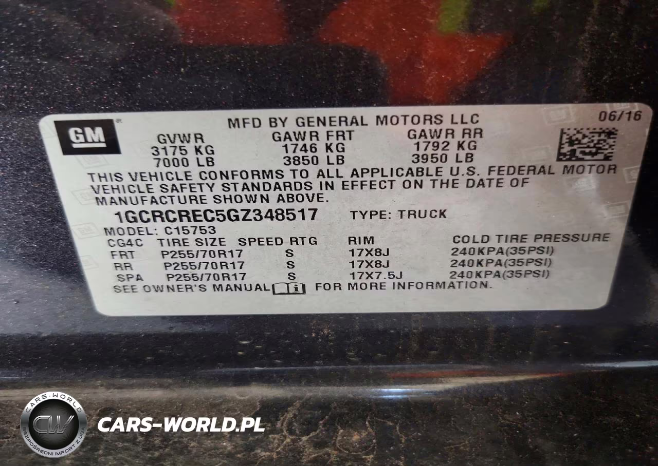 2016 Chevrolet Silverado C1500 Lt VIN:1GCRCREC5GZ348517 - 12