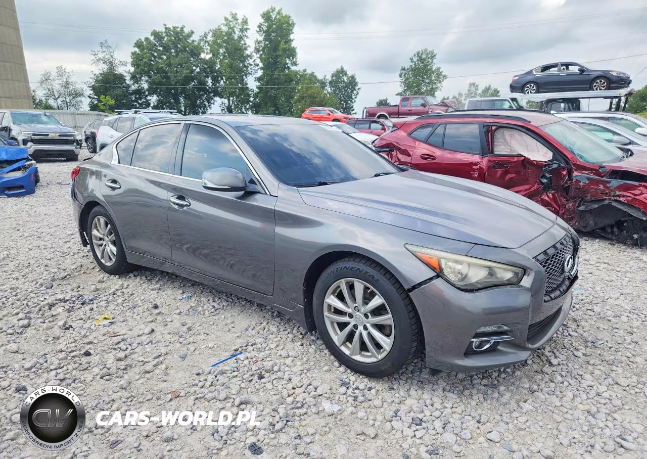 2014 Infiniti Q50 Premium VIN:JN1BV7AR3EM701084 - 4