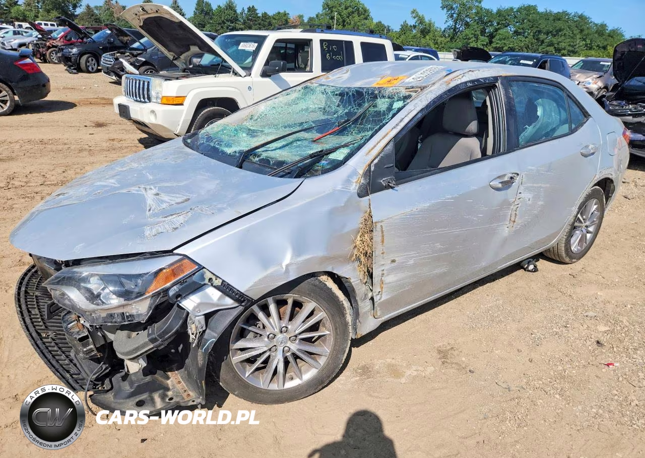 2015 Toyota Corolla Le Plus VIN:2T1BURHE1FC272086 - 1