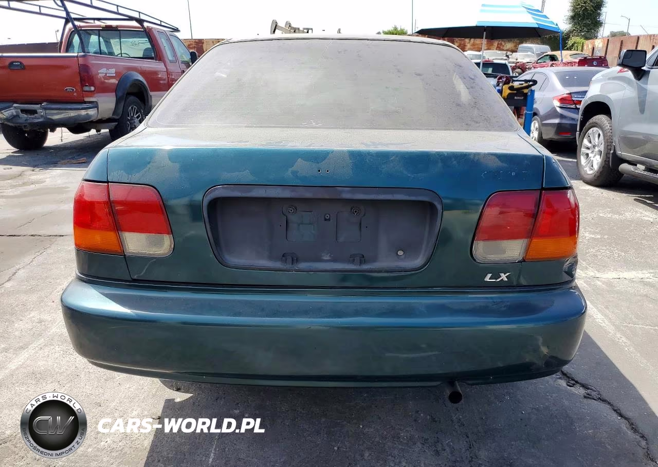 1996 Honda Civic Lx VIN:2HGEJ6603TH542188 - 6