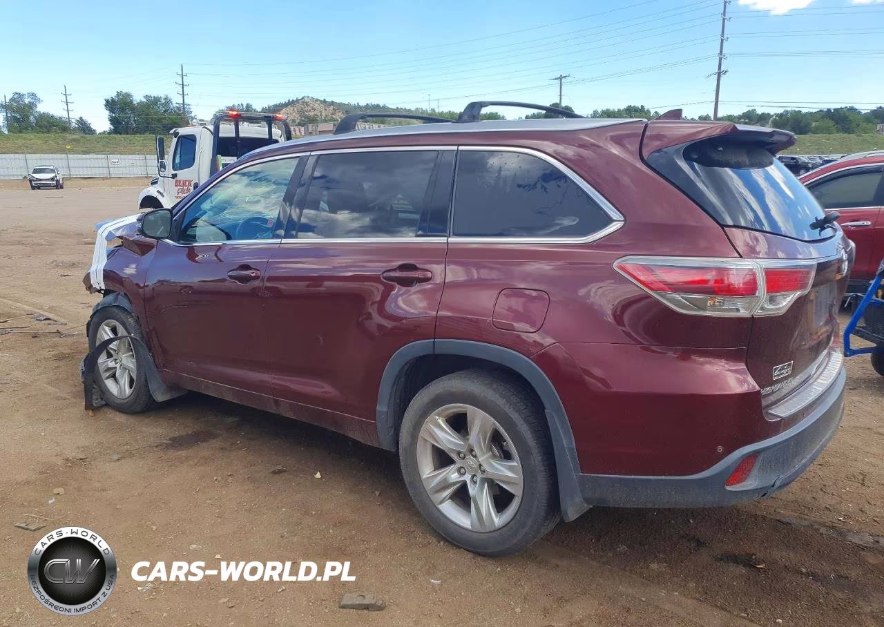 2015 Toyota Highlander Limited VIN:5TDDKRFH5FS080270 - 2