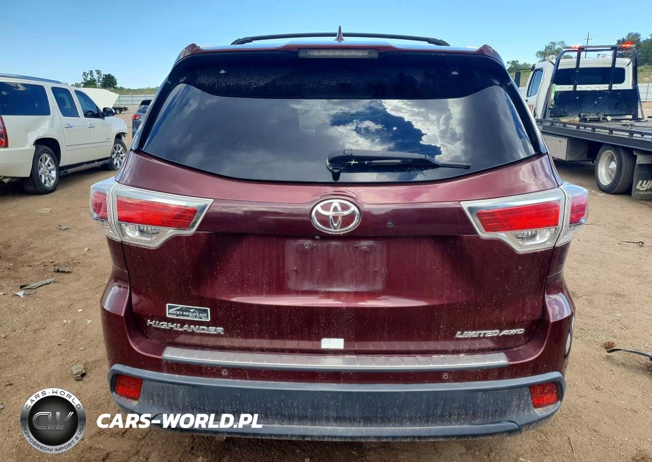 2015 Toyota Highlander Limited VIN:5TDDKRFH5FS080270 - 6