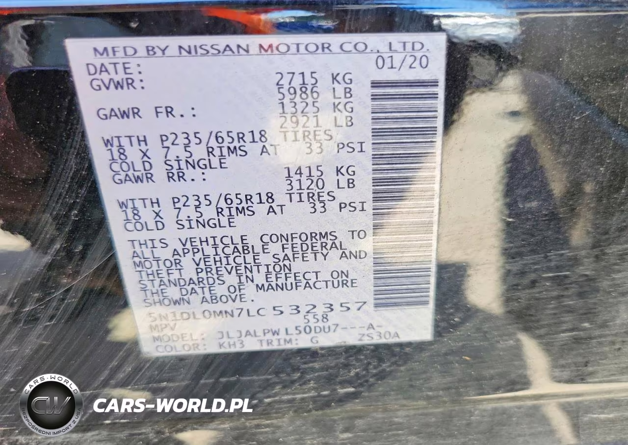 2020 Infiniti Qx60 Pure VIN:5N1DL0MN7LC532357 - 13