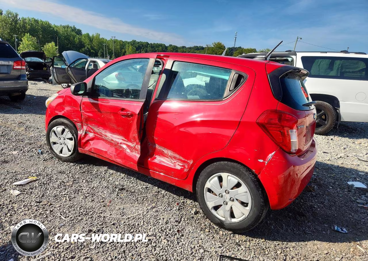 2018 Chevrolet Spark Ls VIN:KL8CB6SA0JC444486 - 2