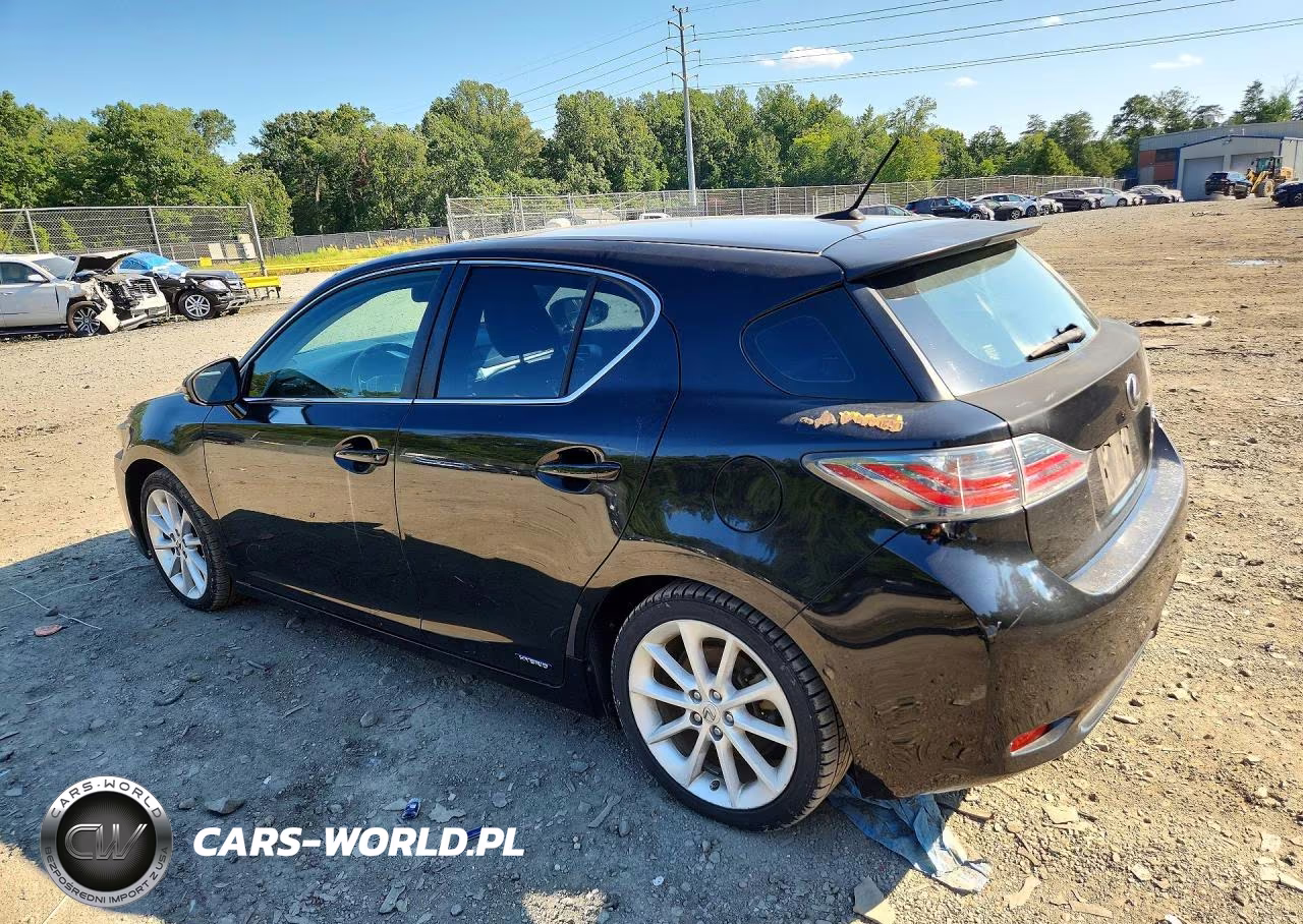 2011 Lexs Ct 200H VIN:JTHKD5BH8B2037283 - 2