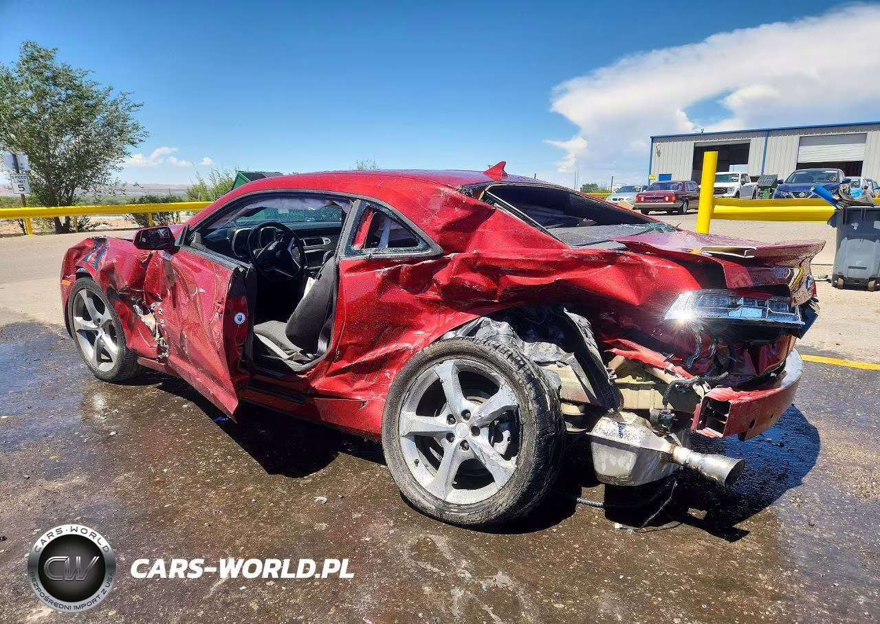 2014 Chevrolet Camaro Lt VIN:2G1FB1E33E9253770 - 2