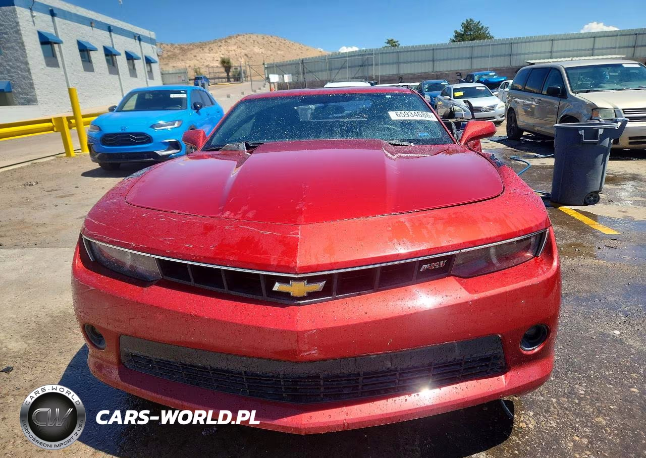 2014 Chevrolet Camaro Lt VIN:2G1FB1E33E9253770 - 5