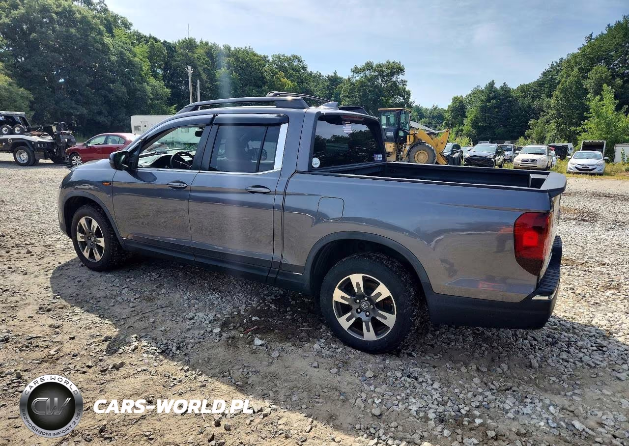 2017 Honda Ridgeline Rtl VIN:5FPYK3F60HB007013 - 2