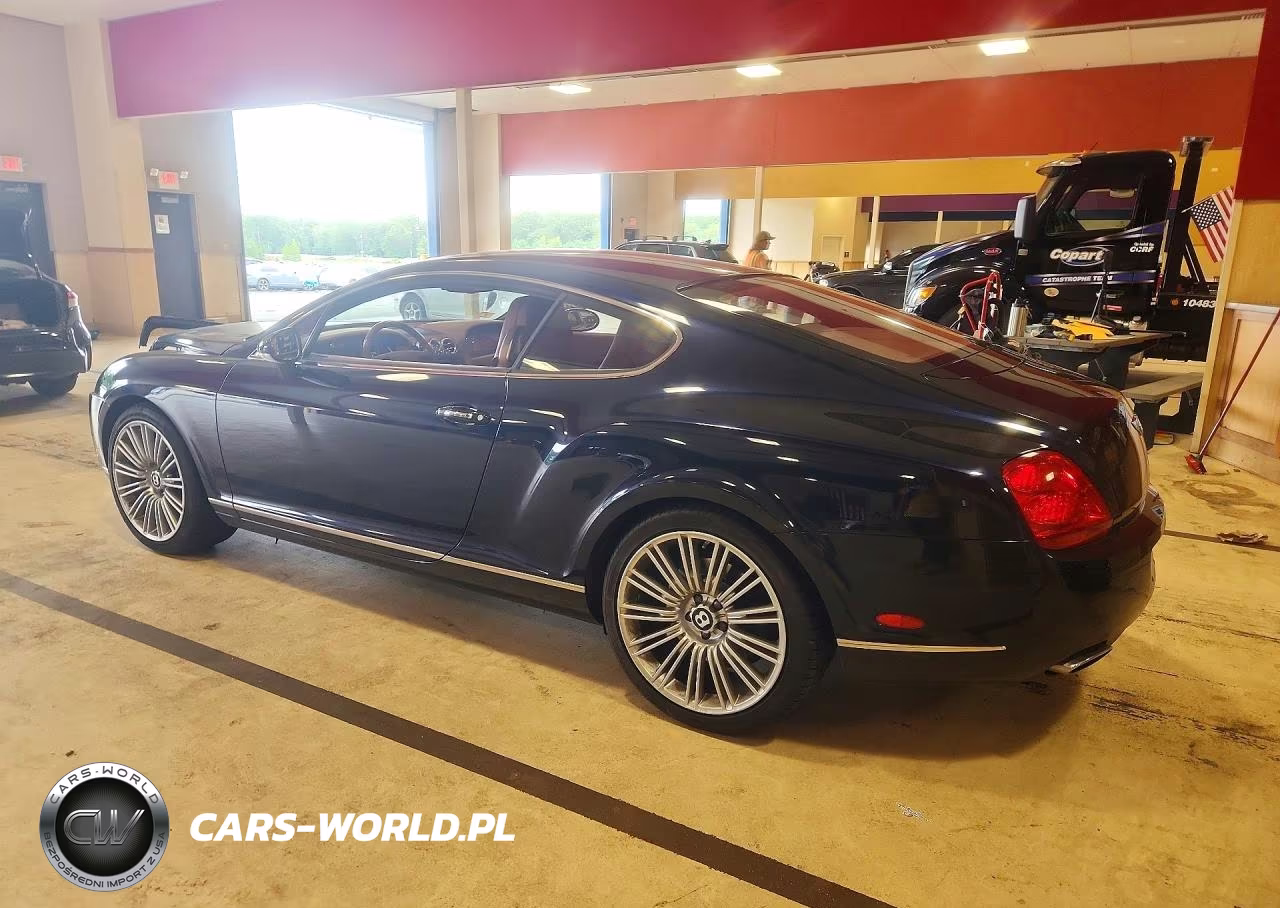 2008 Bentley Continental Gt Speed VIN:SCBCP73W18C053563 - 2