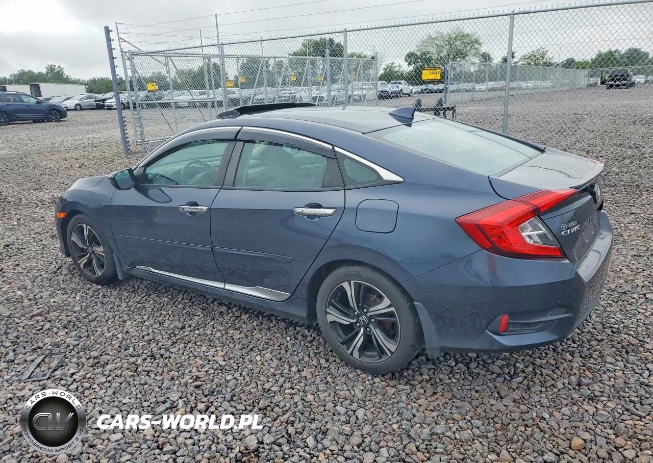 2018 Honda Civic Touring VIN:2HGFC1F96JH640516 - 2