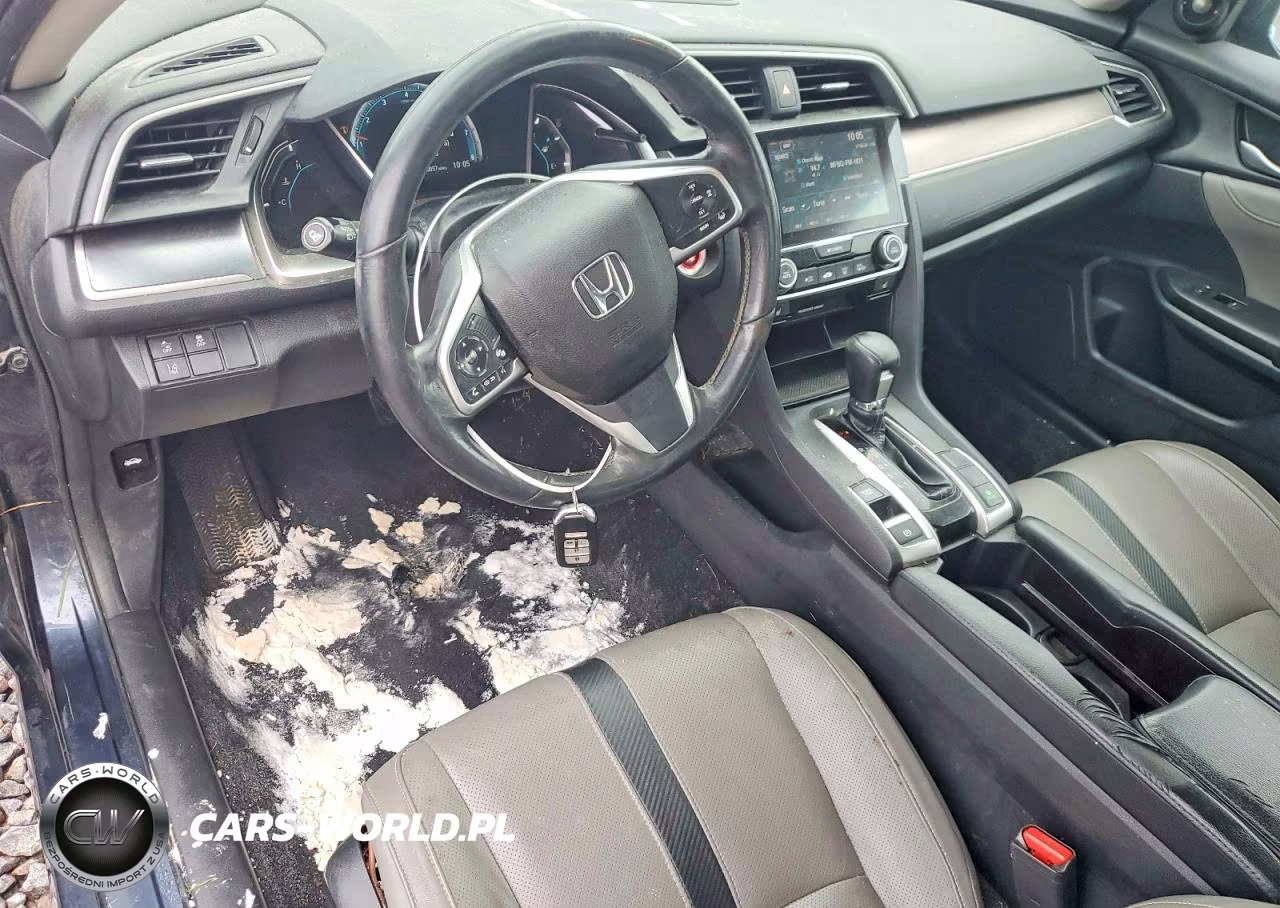 2018 Honda Civic Touring VIN:2HGFC1F96JH640516 - 8