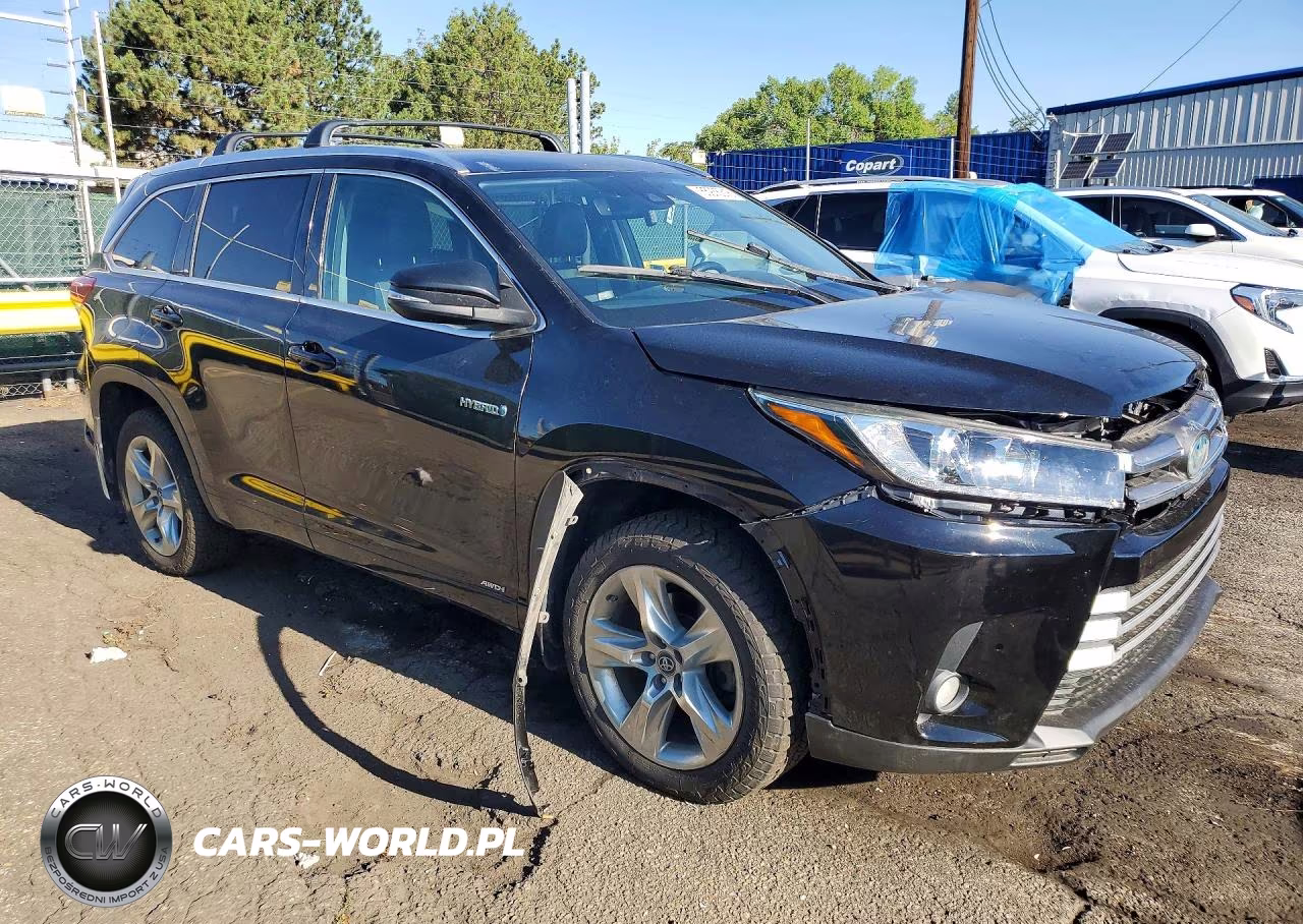 2017 Toyota Highlander Hybrid Limited VIN:5TDDGRFH8HS027163 - 4