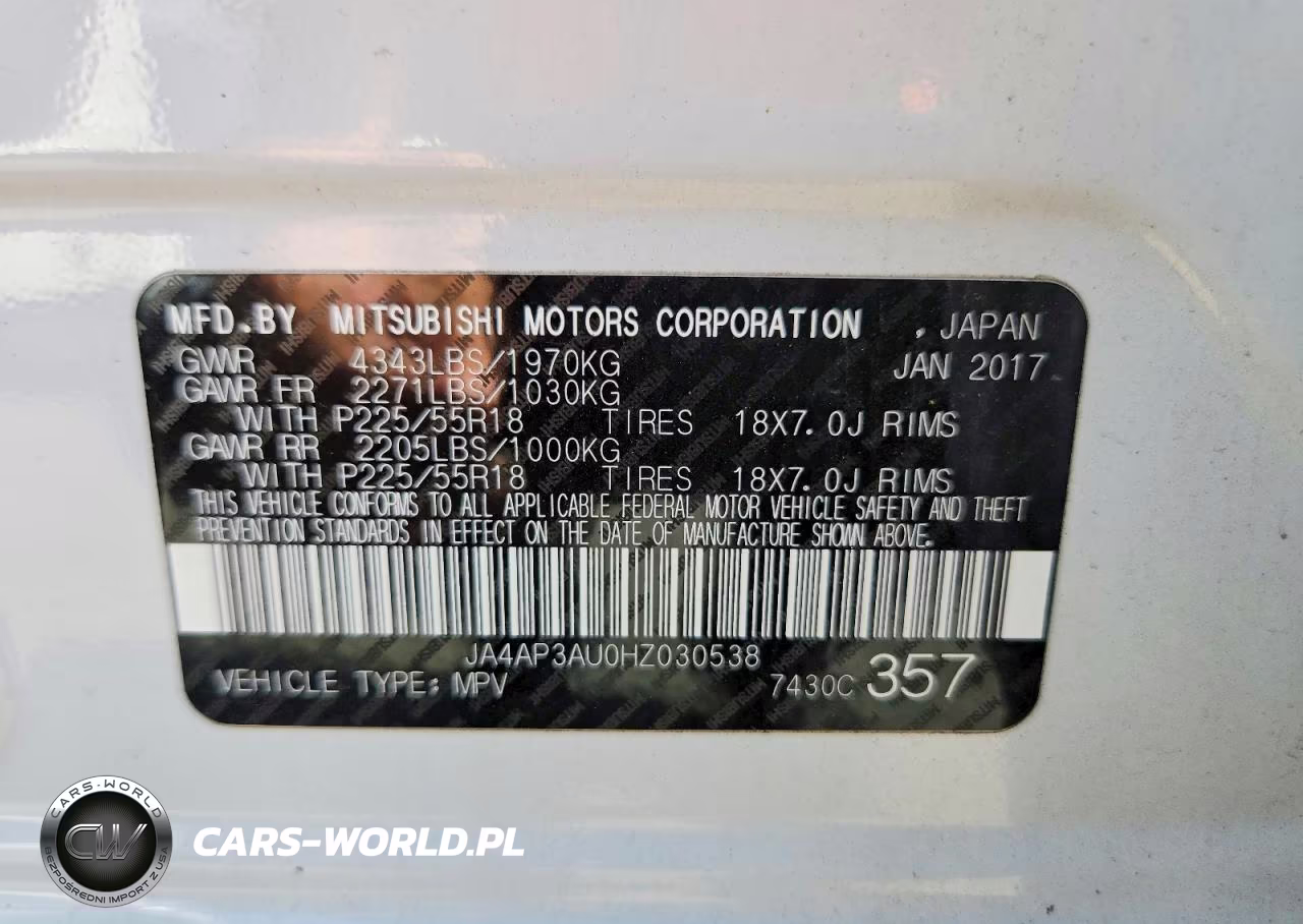 2017 Mitsubishi Outlander Sport Es VIN:JA4AP3AU0HZ030538 - 13