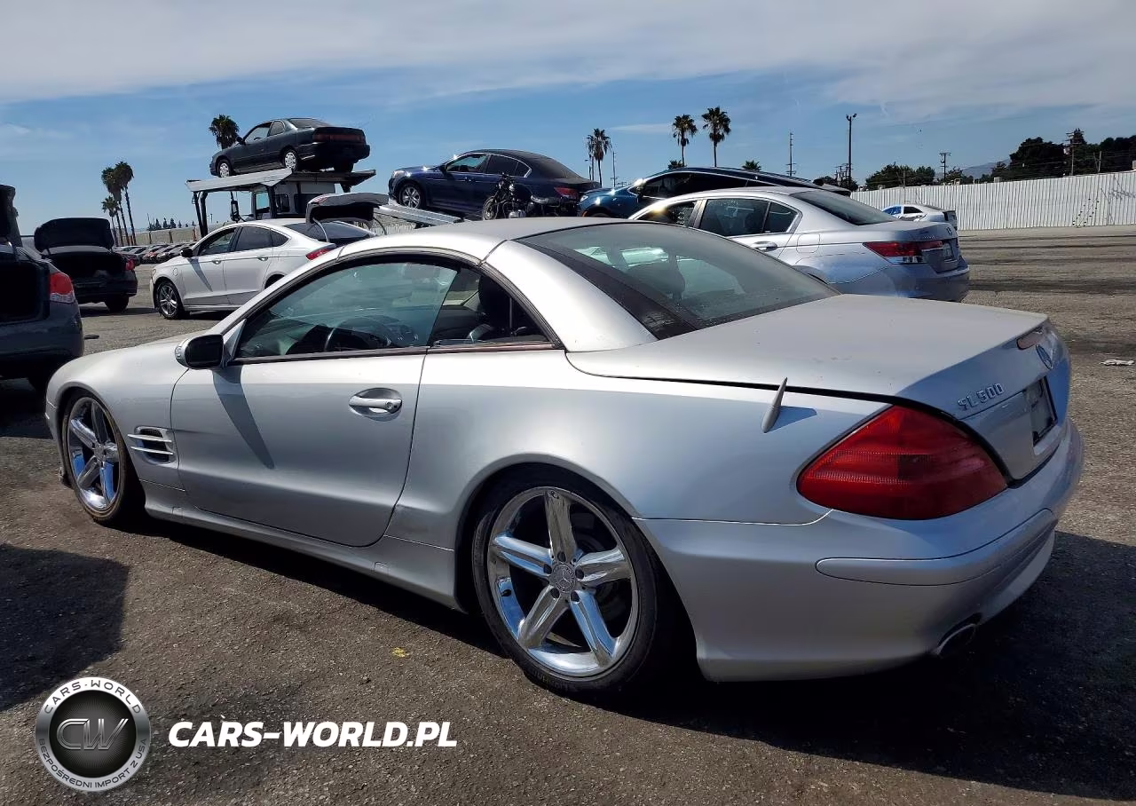 2004 Mercedes-Benz Sl 500 VIN:WDBSK75F44F074936 - 2