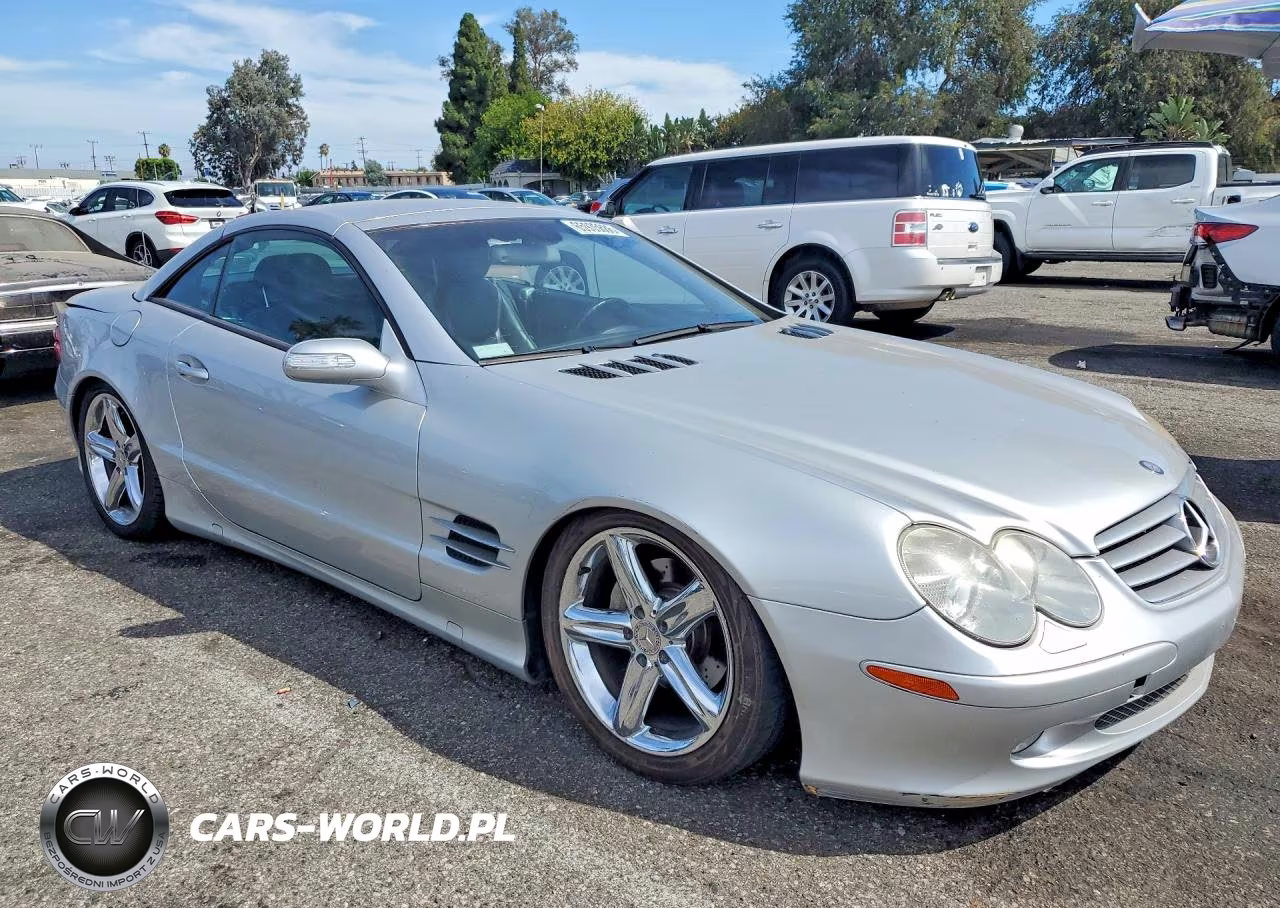 2004 Mercedes-Benz Sl 500 VIN:WDBSK75F44F074936 - 4