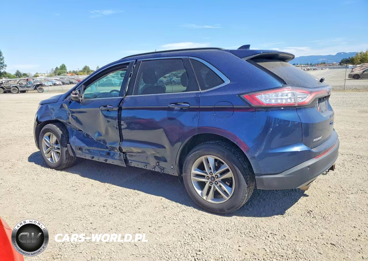 2017 Ford Edge Sel VIN:2FMPK4J96HBB80023 - 2