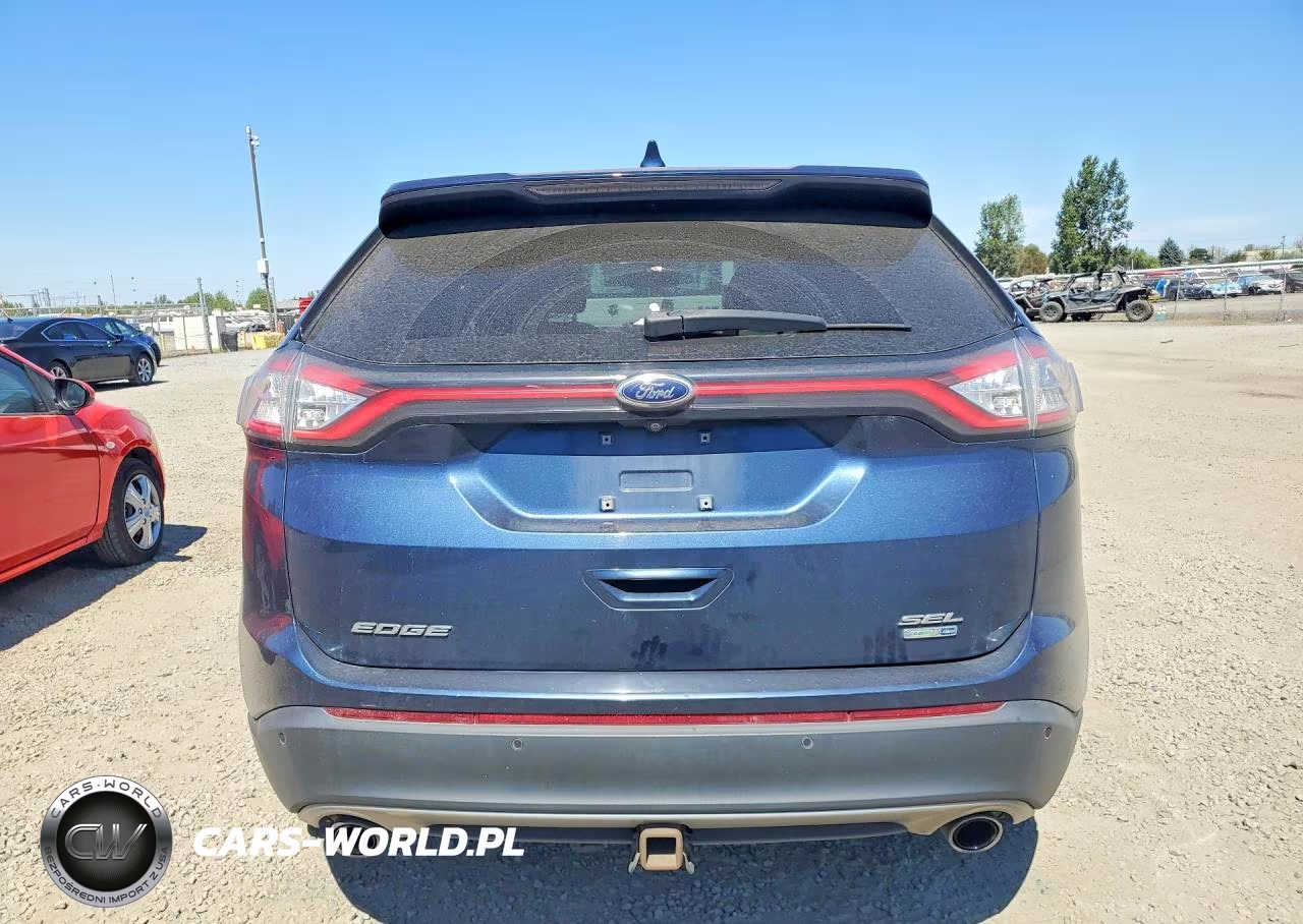 2017 Ford Edge Sel VIN:2FMPK4J96HBB80023 - 6
