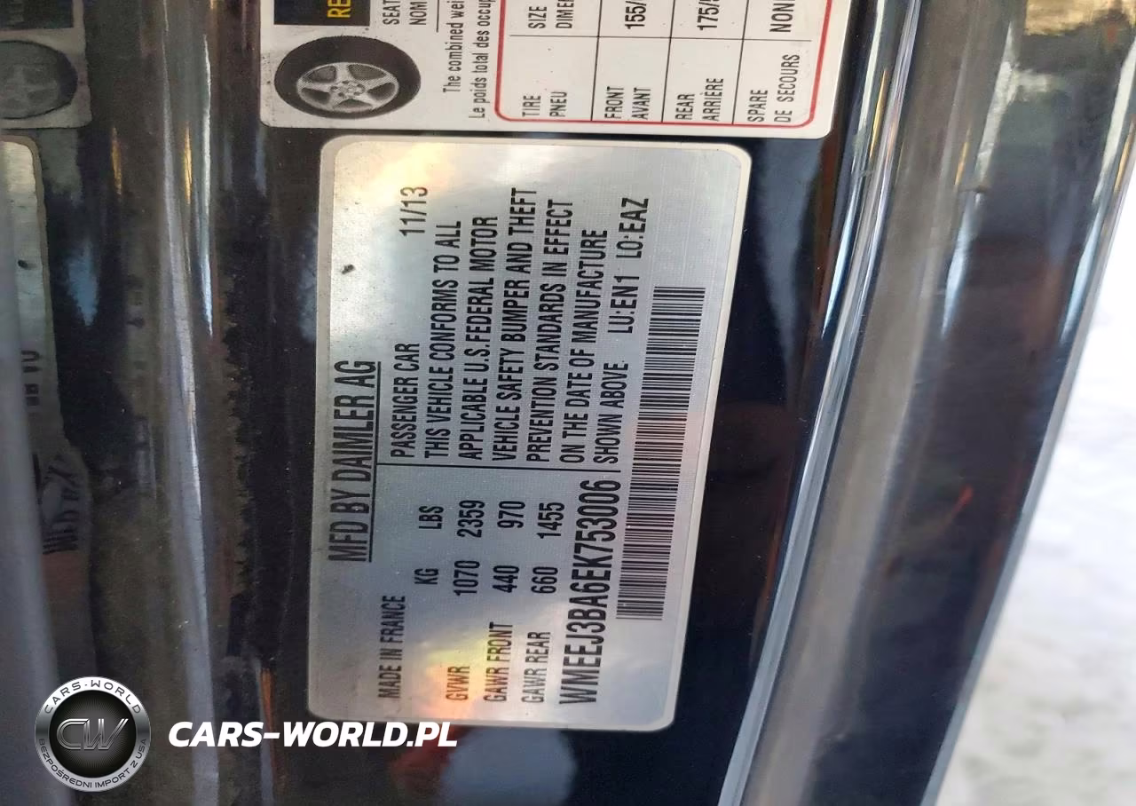 2014 Smart Fortwo Pure VIN:WMEEJ3BA6EK753006 - 13