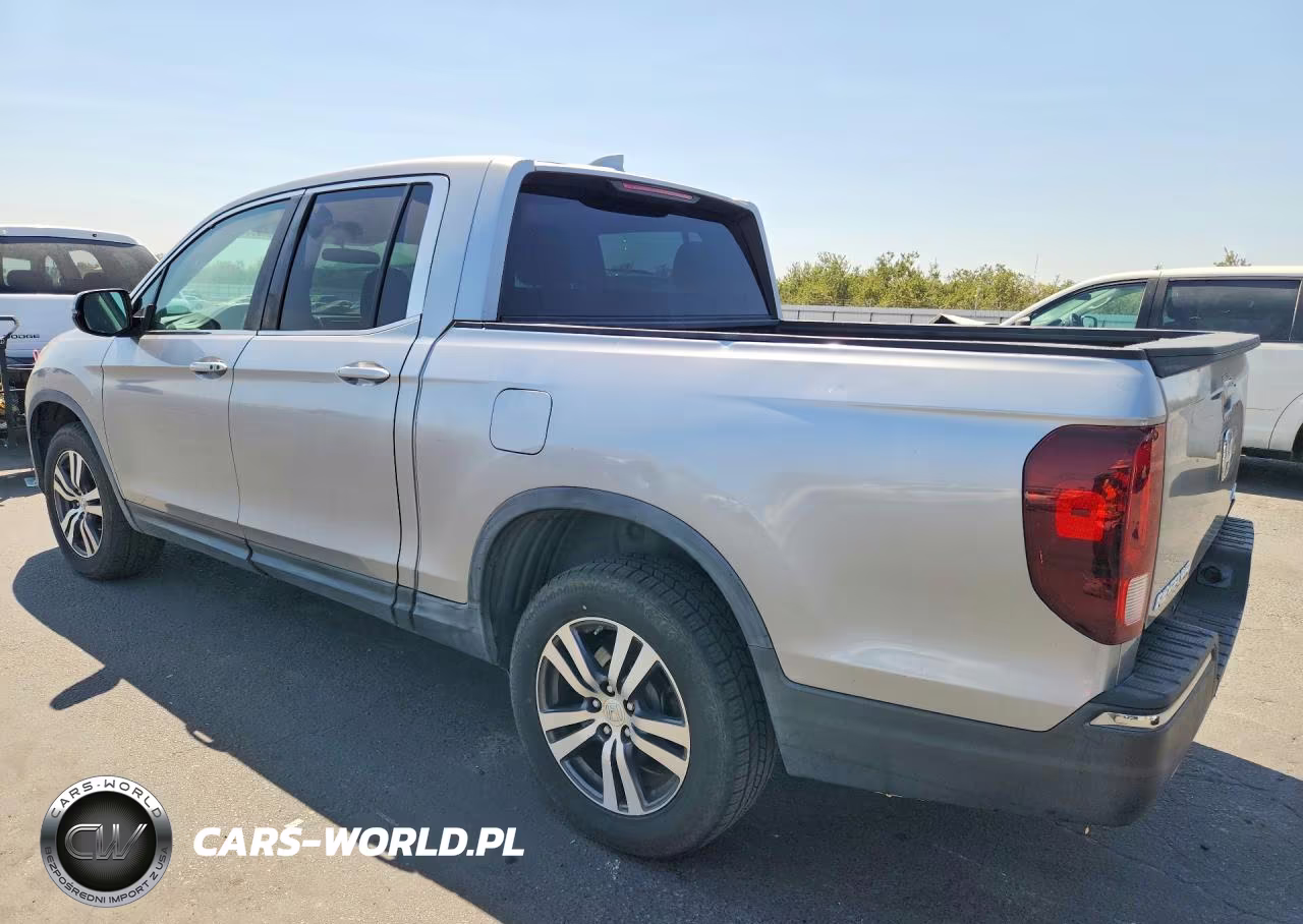 2017 Honda Ridgeline Rts VIN:5FPYK3F45HB013016 - 2