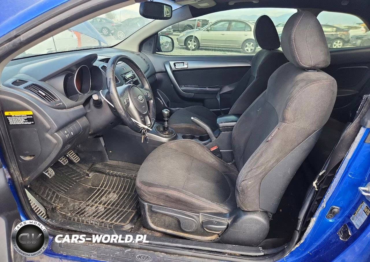 2010 Kia Forte Koup Sx VIN:KNAFW6A39A5139324 - 7