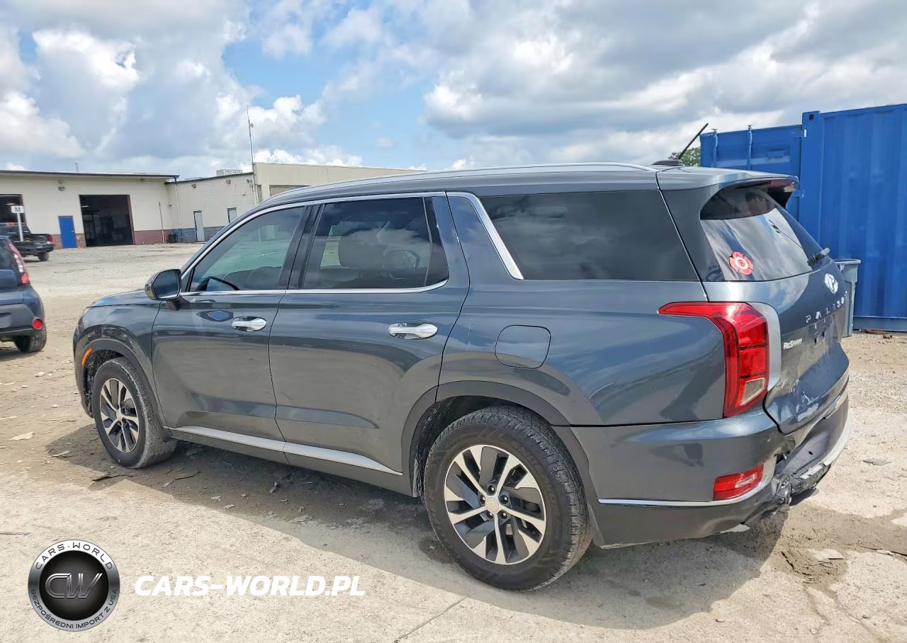 2021 Hyundai Palisade Sel VIN:KM8R2DHE2MU217648 - 2